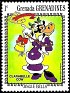 Grenadines 1983 Walt Disney 1 ¢ Multicolor Scott 561